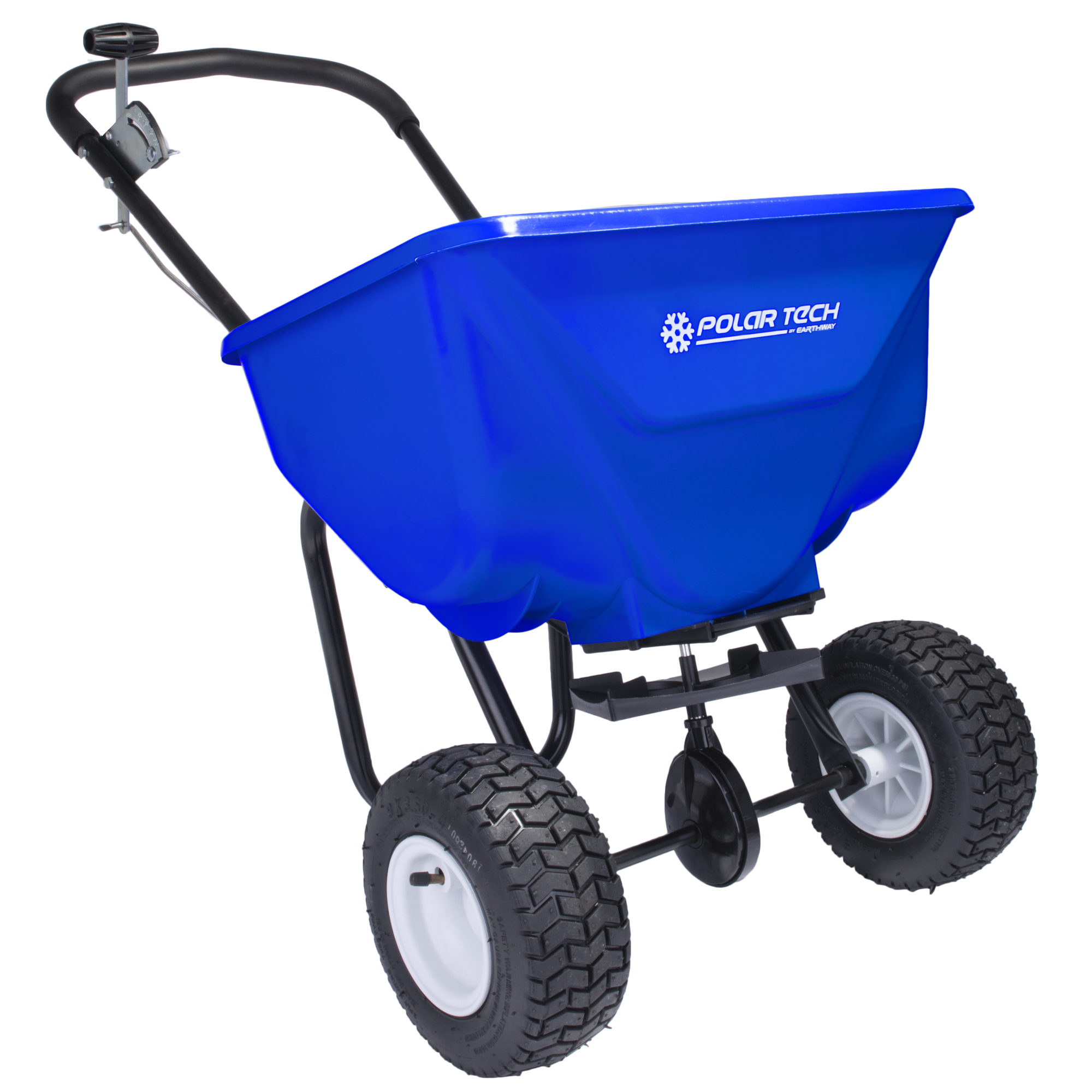 EarthWay, Polar Tech 50lb Ice Melt Spreader, Load Capacity 50 lb, Max. Spread Width 12 ft, Model# 90950